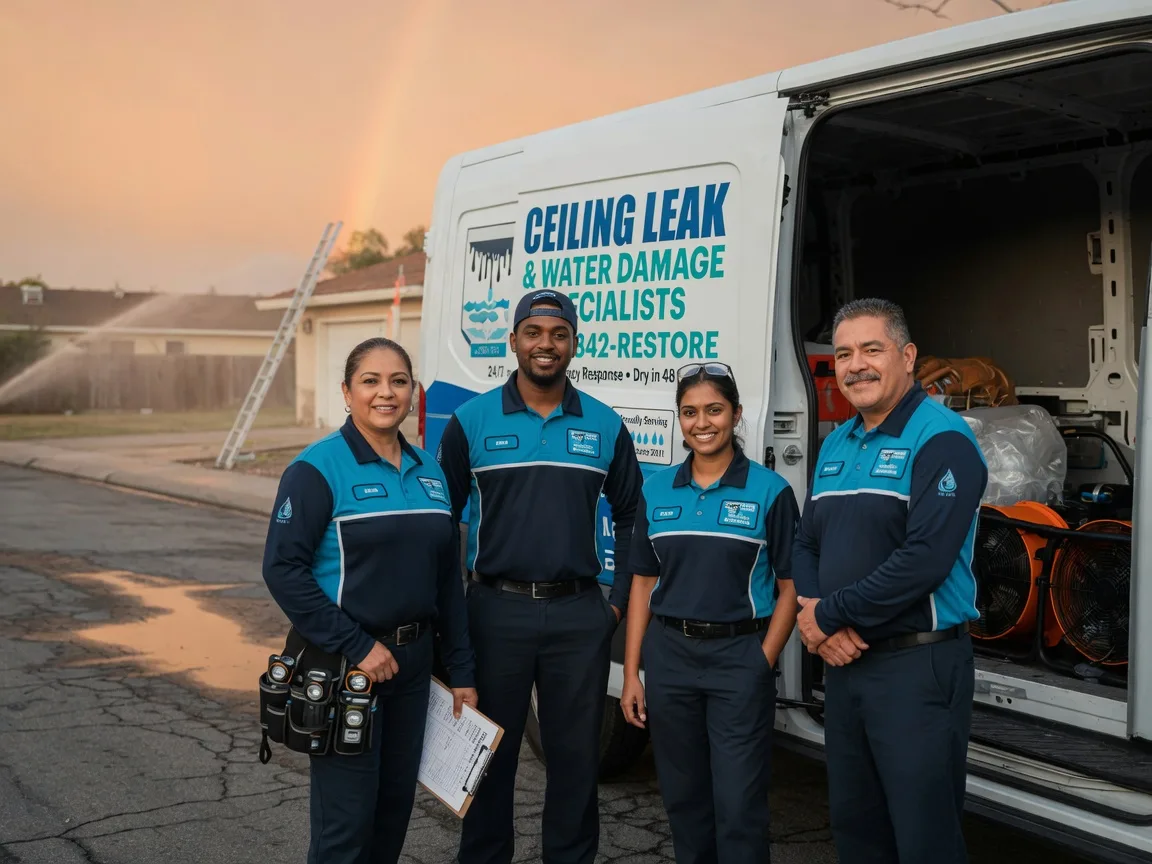 Ceiling Leak Cleanup company in Crewe, VA