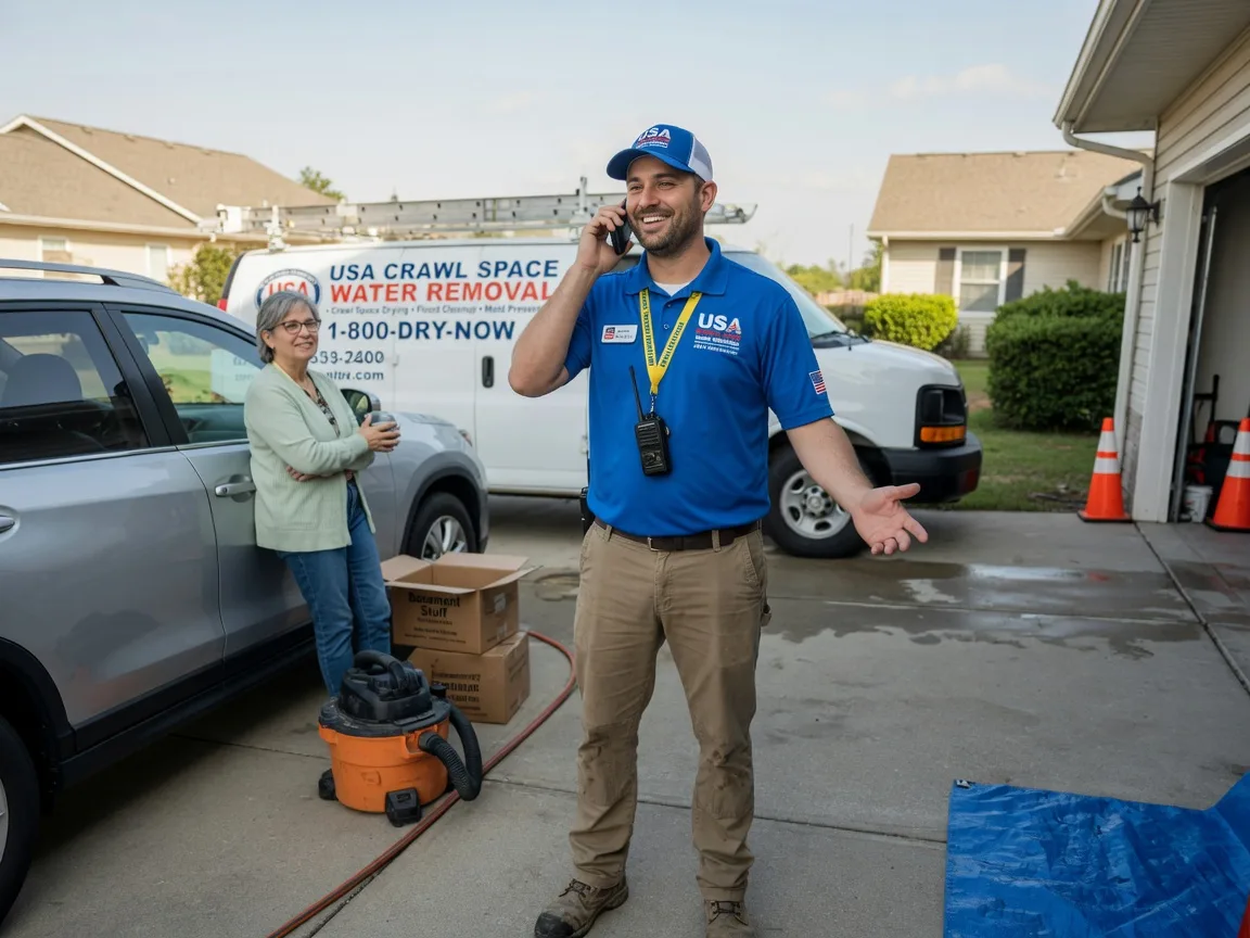 Crawl Space Water Removal Crewe, VA FAQs